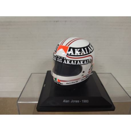 CASCO/HELMET 1980 WIN FORMULA F1 ALAN JONES WILLIAMS 1:5 SPARK EDITIONS