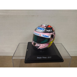 CASCO/HELMET 2017 FORMULA F1 SERGIO PEREZ FORCE INDIA 1:5 SPARK EDITIONS