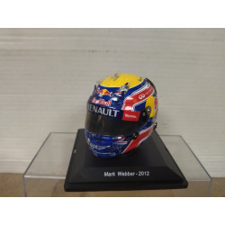 CASCO/HELMET 2012 FORMULA F1 MARK WEBBER RED BULL 1:5 SPARK EDITIONS