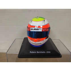 CASCO/HELMET 2009 FORMULA F1 RUBENS BARRICHELLO BRAWN 1:5 SPARK EDITIONS