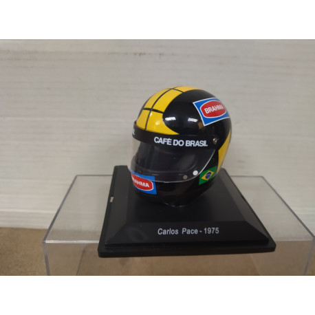 CASCO/HELMET 1975 FORMULA F1 CARLOS PACE BRABHAM 1:5 SPARK EDITIONS