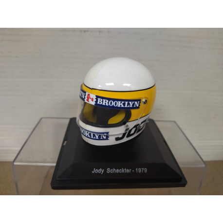 CASCO/HELMET 1979 WIN FORMULA F1 JODY SCHECKTER FERRARI 1:5 SPARK EDITIONS