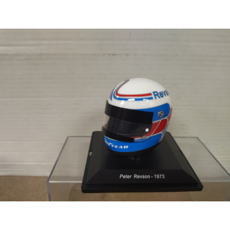 CASCO/HELMET 1973 FORMULA F1 PETER REVSON MCLAREN 1:5 SPARK EDITIONS