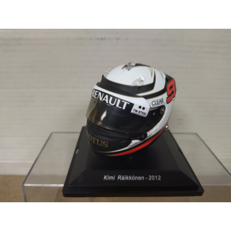CASCO/HELMET 2012 FORMULA F1 KIMI RAIKKONEN LOTUS 1:5 SPARK EDITIONS