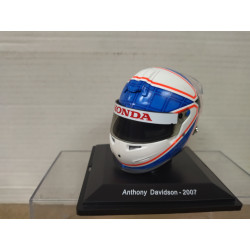 CASCO/HELMET 2007 FORMULA F1 ANTHONY DAVIDSON SUPER AGURI 1:5 SPARK EDITIONS