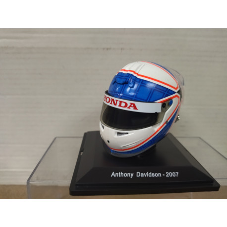 CASCO/HELMET 2007 FORMULA F1 ANTHONY DAVIDSON SUPER AGURI 1:5 SPARK EDITIONS