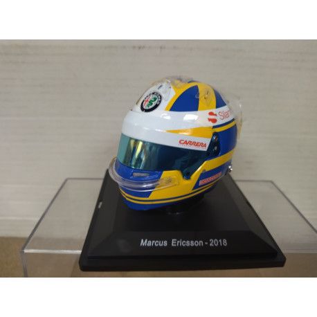 CASCO/HELMET 2018 FORMULA F1 MARCUS ERICSSON SUBER 1:5 SPARK EDITIONS