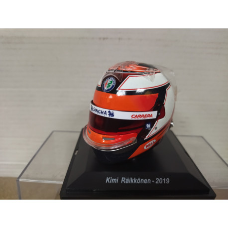 CASCO/HELMET 2019 FORMULA F1 KIMI RAIKKONEN ALFA ROMEO 1:5 SPARK EDITIONS