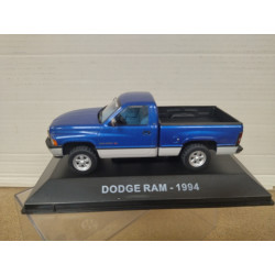 DODGE RAM BLUE PICKUP MEXICO 1:43 SALVAT IXO