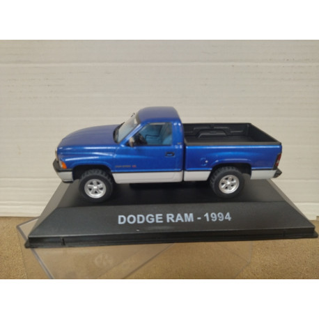 DODGE RAM BLUE PICKUP MEXICO 1:43 SALVAT IXO