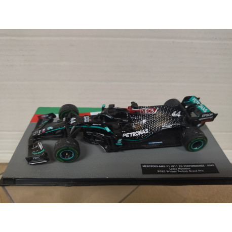MERCEDES-AMG W11 EQ 2020 FORMULA F1 HAMILTON WIN GP TURKISH 1:43 SALVAT IXO