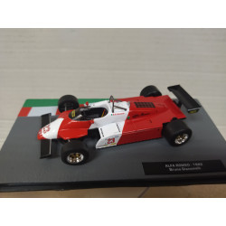 ALFA ROMEO 182 1982 FORMULA F1 BRUNO GIACOMELLI 1:43 SALVAT IXO