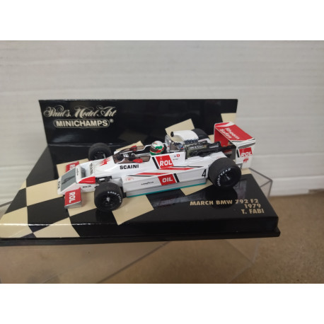 MARCH BMW 792 F2 1979 FORMULA F1 T.FABI 1:43 MINICHAMPS