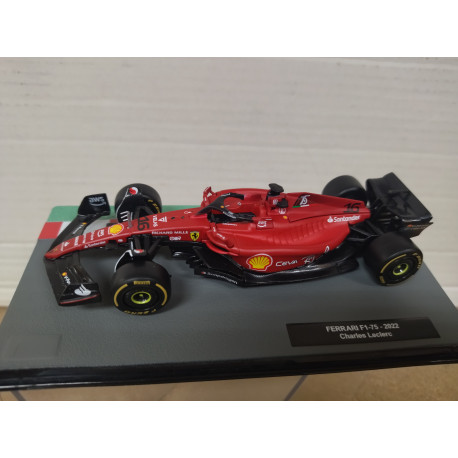 FERRARI F1-75 2022 LECLERC FORMULA F1 1:43 SALVAT IXO
