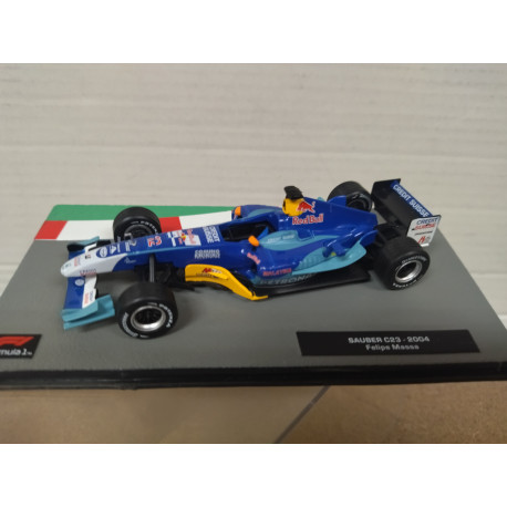 SAUBER C23 2004 FELIPE MASSA FORMULA F1 1:43 SALVAT IXO
