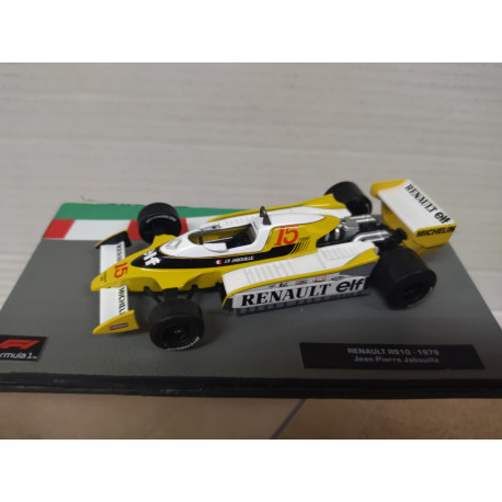 RENAULT RS10 1979 JEAN-PIERRE JABOUILLE FORMULA F1 1:43 SALVAT IXO