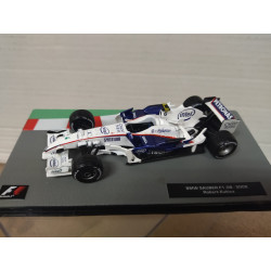 BMW SAUBER F1.08 2008 ROBERT KUBICA FORMULA F1 1:43 SALVAT IXO