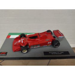 ALFA ROMEO 177 1979 BRUNO GIACOMELLI FORMULA F1 1:43 SALVAT IXO