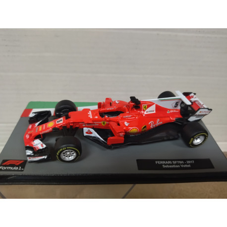 FERRARI SF70H 2017 SEBASTIAN VETTEL FORMULA F1 1:43 SALVAT IXO