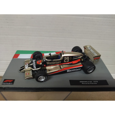 ARROWS A18 1979 RICCARDO PATRESE FORMULA F1 1:43 SALVAT IXO