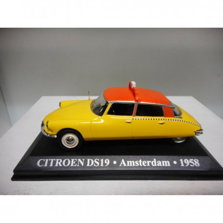 CITROEN DS 19 TAXI AMSTERDAM 1958 ALTAYA IXO 1:43