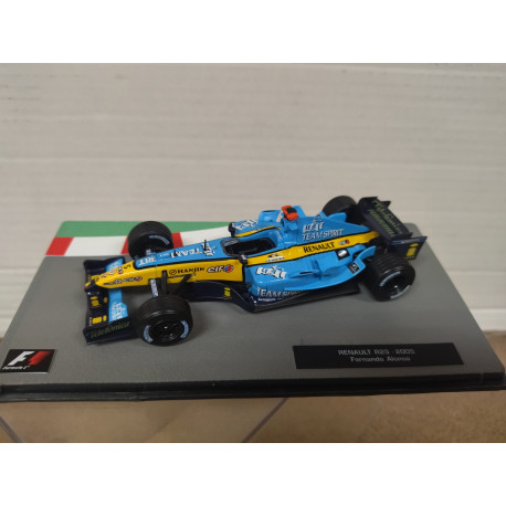 RENAULT R25 2005 FERNANDO ALONSO FORMULA F1 1:43 SALVAT IXO