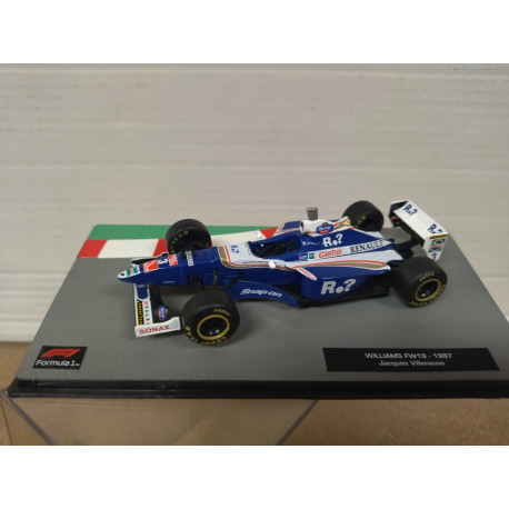 WILLIAMS FW19 1997 JACQUES VILLENEUVE FORMULA F1 1:43 SALVAT IXO