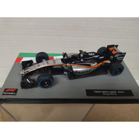 FORCE INDIA VMJ09 2016 SERGIO PEREZ FORMULA F1 1:43 SALVAT IXO
