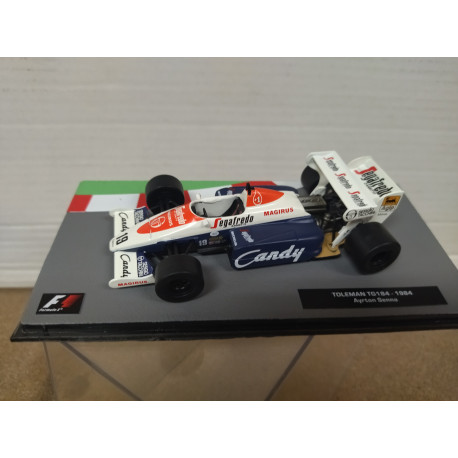 TOLEMAN TG184 1984 AYRTON SENNA FORMULA F1 1:43 SALVAT IXO