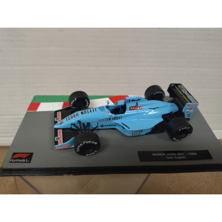 MARCH JUDD 881 1988 IVAN CAPELLI FORMULA F1 1:43 SALVAT IXO