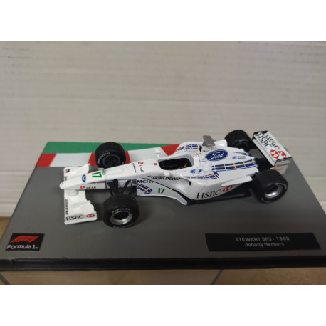 STEWART SF3 1999 JOHNNY HERBERT FORMULA F1 1:43 SALVAT IXO