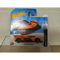 MCLAREN SOLUS GT ORANGE 6/10 MODIFIED 1:64 HOT WHEELS
