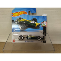 LOTUS TYPE 49 1967 FORMULA F1 n5 8/10 RACE DAY 1:64 HOT WHEELS