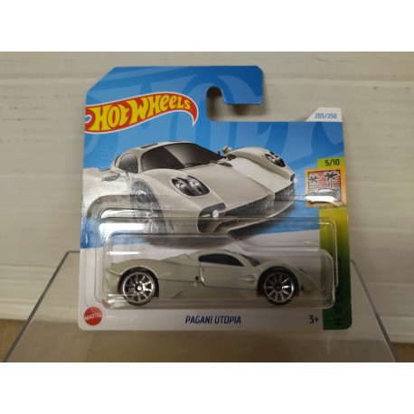 PAGANI UTOPIA WHITE 5/10 EXOTICS 1:64 HOT WHEELS