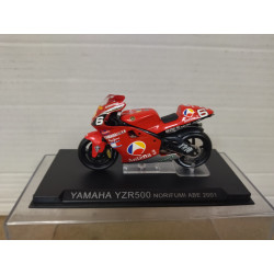 YAMAHA YZR 500 2001 NORIFUMI ABE n6 BIKE/MOTO 1:24 ALTAYA IXO