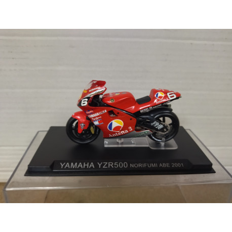 YAMAHA YZR 500 2001 NORIFUMI ABE n6 BIKE/MOTO 1:24 ALTAYA IXO