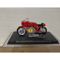 MV AGUSTA 500 1967 GIACOMO AGOSTINI MOTO/BIKE 1:24 ALTAYA IXO