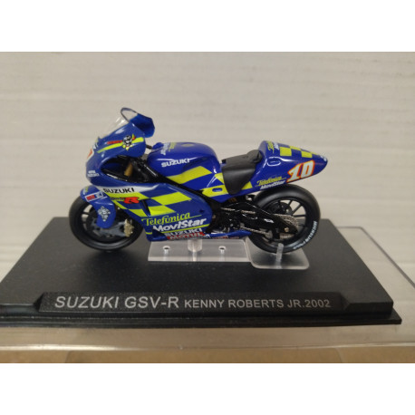 SUZUKI GSV-R 2002 KENNY ROBERTS JR n10 MOTO/BIKE 1:24 ALTAYA IXO