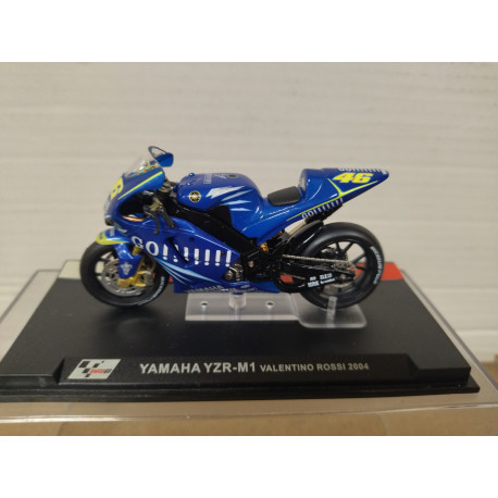 YAMAHA YZR M1 2004 VALENTINO ROSSI WINNER MOTO/BIKE 1:24 ALTAYA IXO