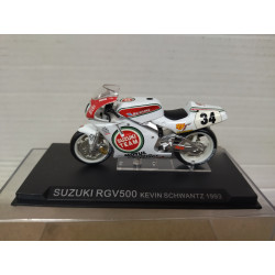 SUZUKI RGV 500 1993 KEVIN SCHWANTZ n34 BIKE/MOTO 1:24 ALTAYA IXO