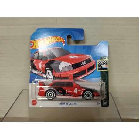 AUDI 90 QUATTRO RED 6/10 RETRORACERS 1:64 HOT WHEELS