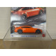 JAGUAR XE SV PROJECT 8 ORANGE 4/5 1:64 HOT WHEELS LONG CARD