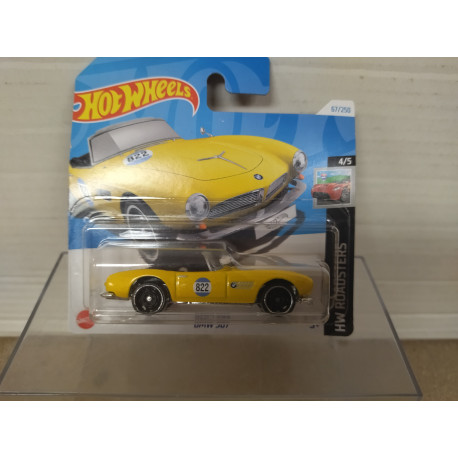 BMW 507 YELLOW 4/5 ROADSTERS 1:64 HOT WHEELS