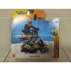 TRED SHREDDER BROWN MOTO/BIKE 9/10 DIRT 1:64 HOT WHEELS