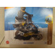 TRED SHREDDER BROWN MOTO/BIKE 9/10 DIRT 1:64 HOT WHEELS