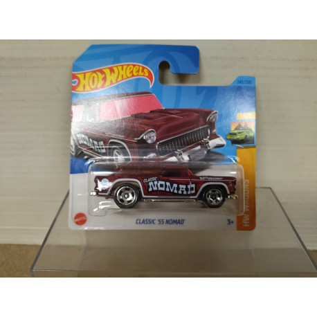 CHEVROLET 1955 NOMAD DRAGWAY RED 5/5 WAGONS 1:64 HOT WHEELS