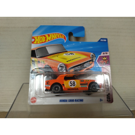 HONDA S800 RACING ORANGE 9/10 COMPACT KINGS 1:64 HOT WHEELS