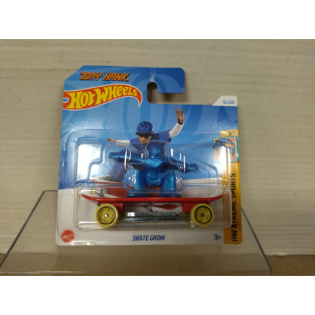 SKATE GROM BLUE TONY HAWK 1/5 XTREME SPORTS 1:64 HOT WHEELS