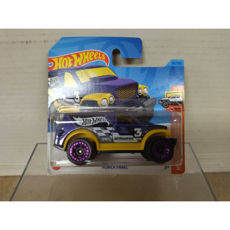 POWER PANEL PURPLE 5/10 HOT TRUCKS 1:64 HOT WHEELS