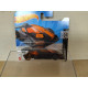 PUNK ROD BLACK/ORANGE 1/5 ROD SQUAD 1:64 HOT WHEELS